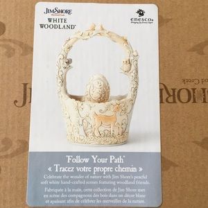 Jim Shore “Follow Your Path” Easter Basket